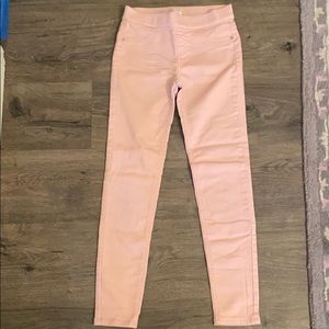 Girls pink justice pants